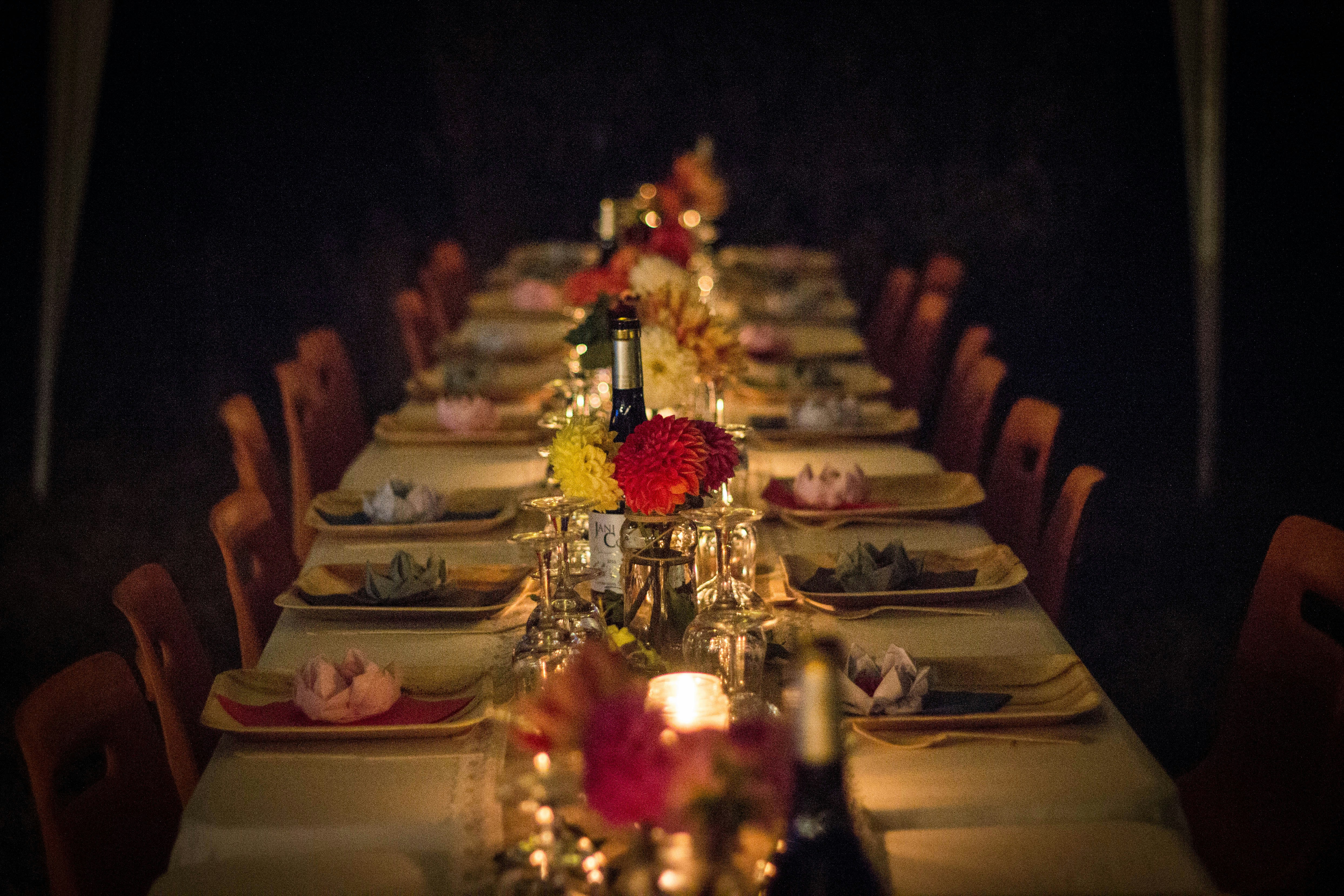Beautifully styled event setting