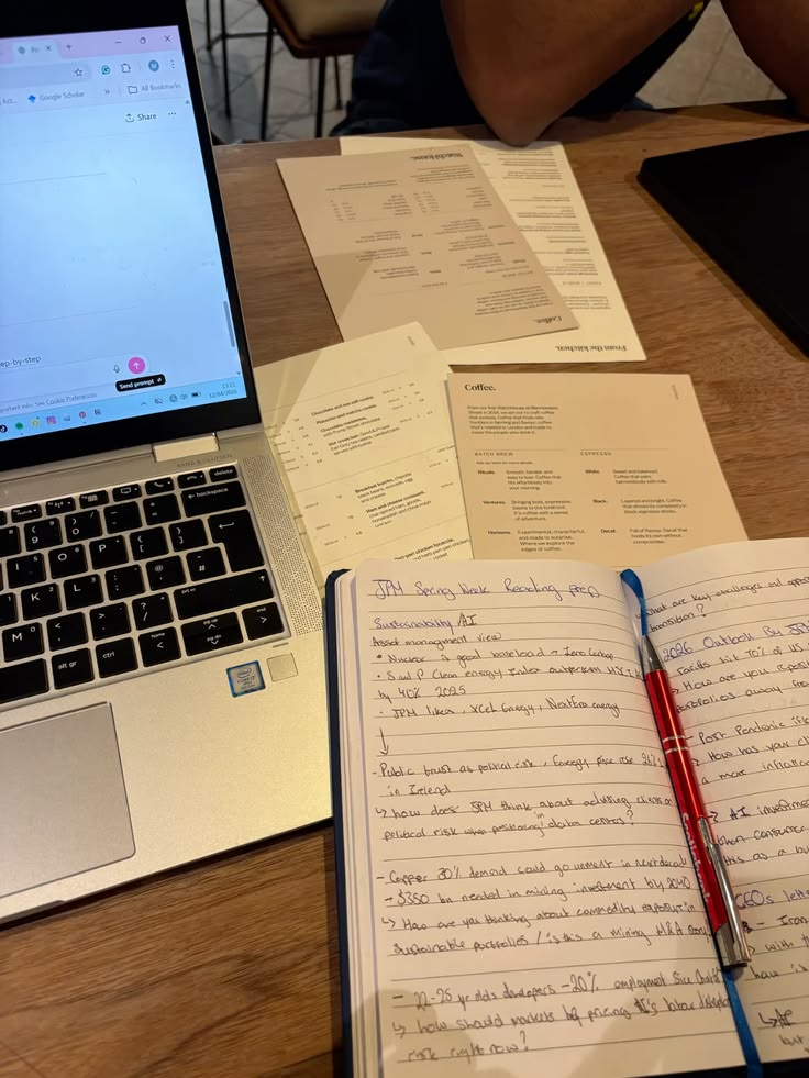 Event details being prepared before guests arrive